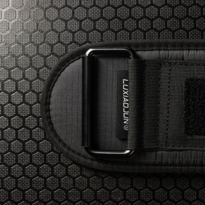 Lu Xiaojun velcro weightlifting belt - BLACK