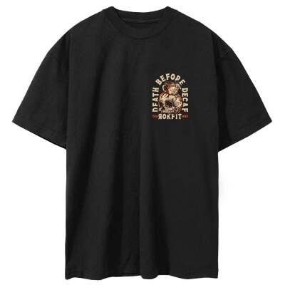 ROKFIT Death before Decaf unisex T-shirt