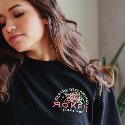 ROKFIT Determined crop top