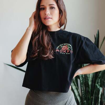 ROKFIT Determined crop top