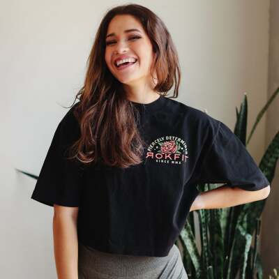 ROKFIT Determined crop top