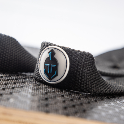 UKSF Dacron lifting straps BLACK