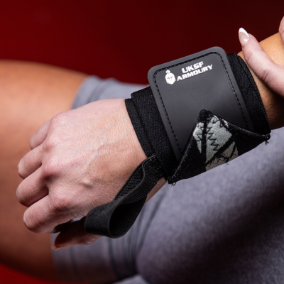 UKSF Tier 1 wrist wraps - Black Stripe